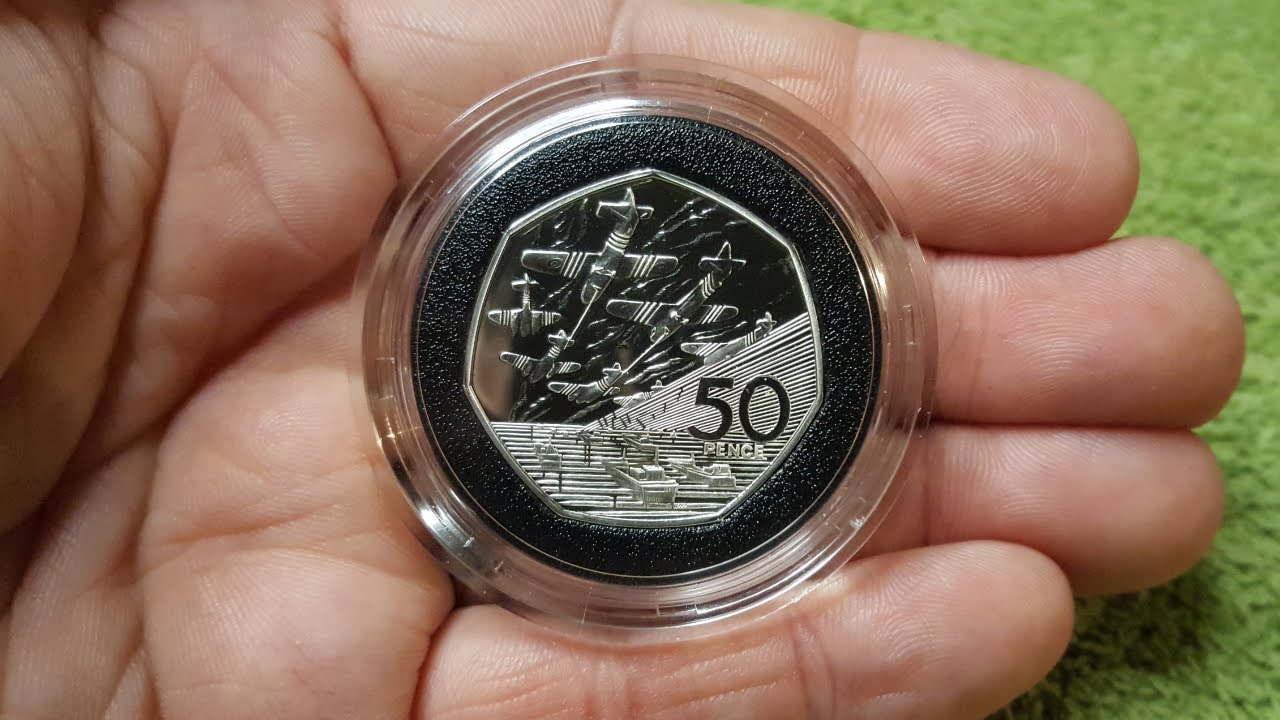 SILVER PROOF D-DAY 50P COIN - 1994 | REVIEW