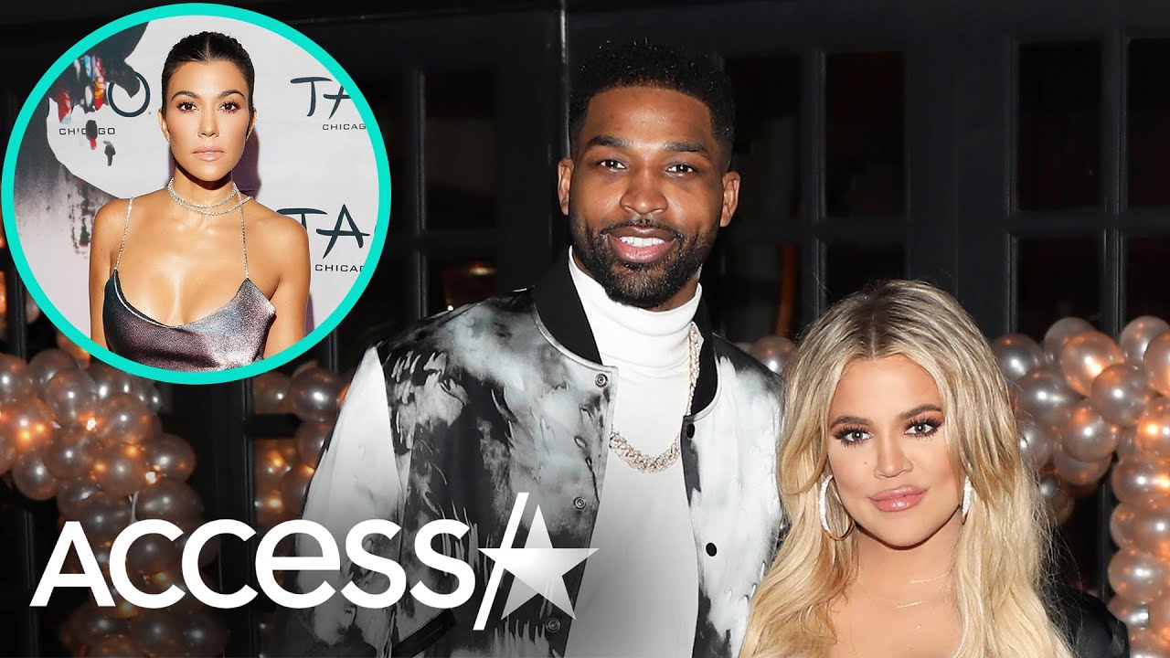 Khloe Kardashian & Tristan Thompson Team Up For Kourtney's Birthday