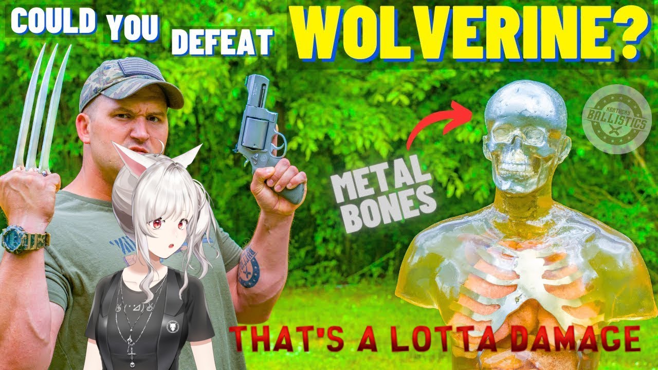 Good thing he has a healing factor!