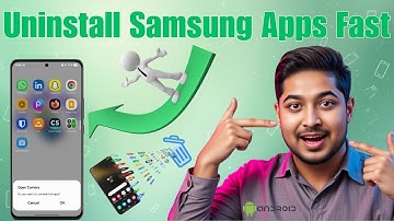 How To Uninstall Apps From A Samsung Phone | Free Up Space (2025)