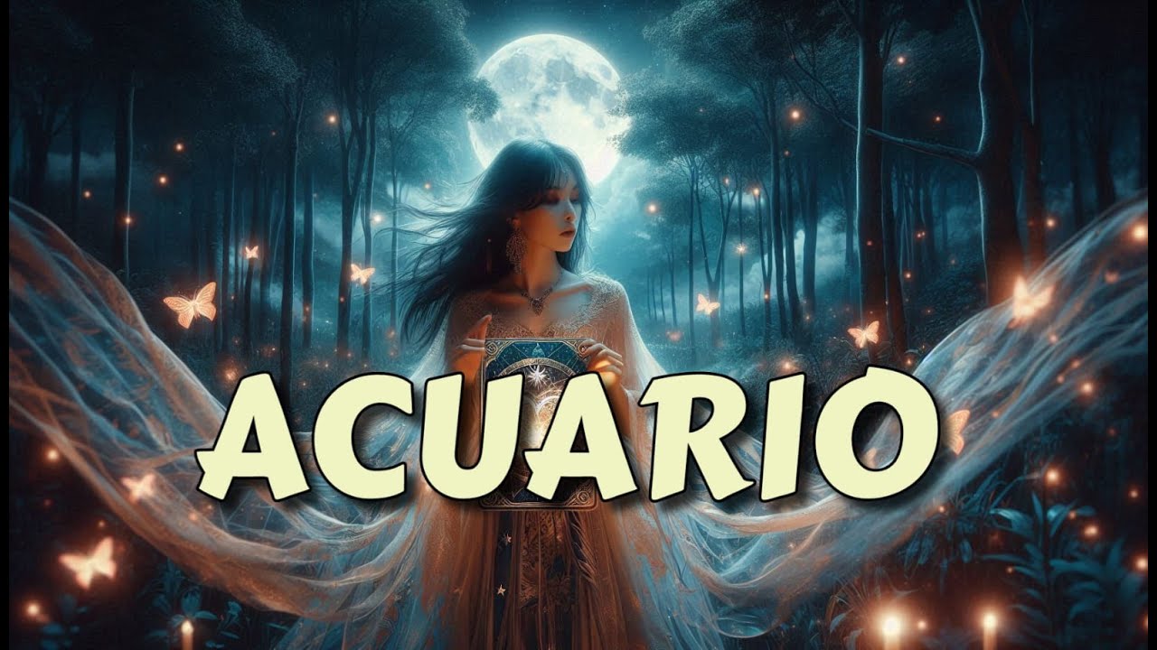 ACUARIO: TU DESTINO BRILLA CON UNA SORPRESA INESPERADA DEL UNIVERSO ...
