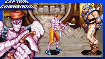 Captain Commando (Arcade) Stage 1 - CITY | Playing With Mack (Jennety)