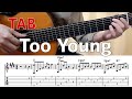 [TAB] Too Young(Fingerstyle Guitar)