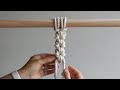 DIY Macrame Tutorial: Circle Pattern (The Easy Way to Tie my Small Diamond Pattern)