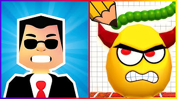 Mr Pain VS Draw to Smash - All Levels SpeedRun Gameplay ep 1