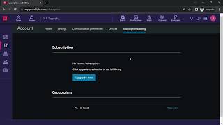 Cancelling your subscription on Pluralsight screenshot 2