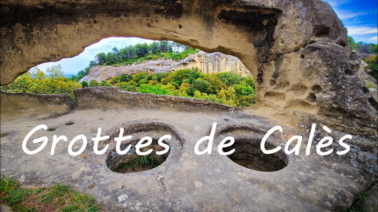 village de Lamanon (●'◡'●) les Grottes de Calès ,Un Trésor Caché