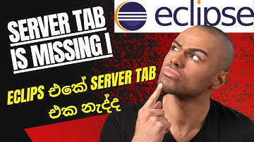 Eclipse Is Missing A Server! | How To Install A Server In Eclipse