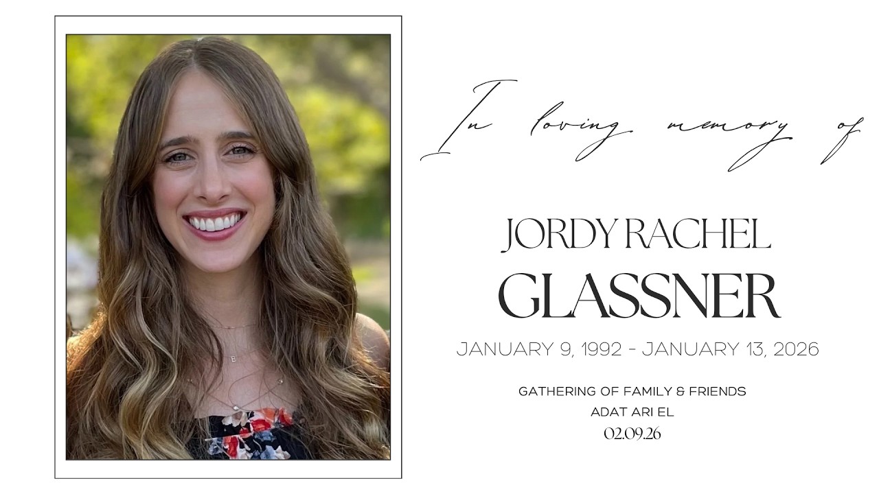 Jordy Glassner - Celebration Of Life (Full Service)