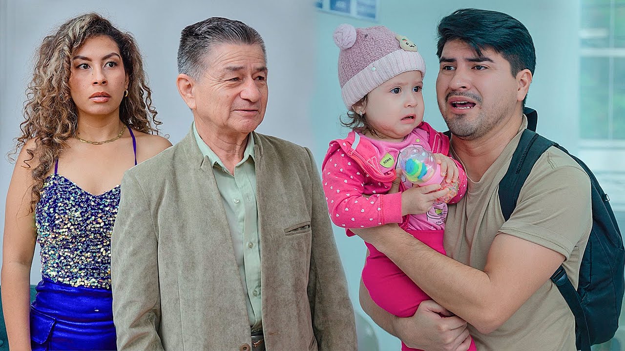 Fue a sorprenderla a su esposa por su graduación pero salió con el corazón roto y un bebé en brazos