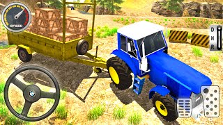 Tractor Trolley Driver Offroad Cargo Tractor Game | Tractor Driving Simulator – Android Gameplay screenshot 4