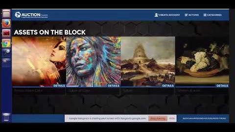 Linux Foundation - Hyperledger Fabric Auction Blockchain Application Demo
