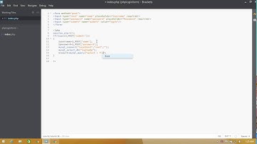 Login Form in Php and mysql database