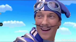 Lazytown Trixie Is Doing Her Handstand