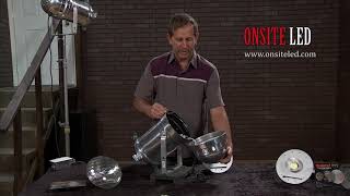 OnSiteLED: RP64 PAR64 LED Lamp Plug and Play installation