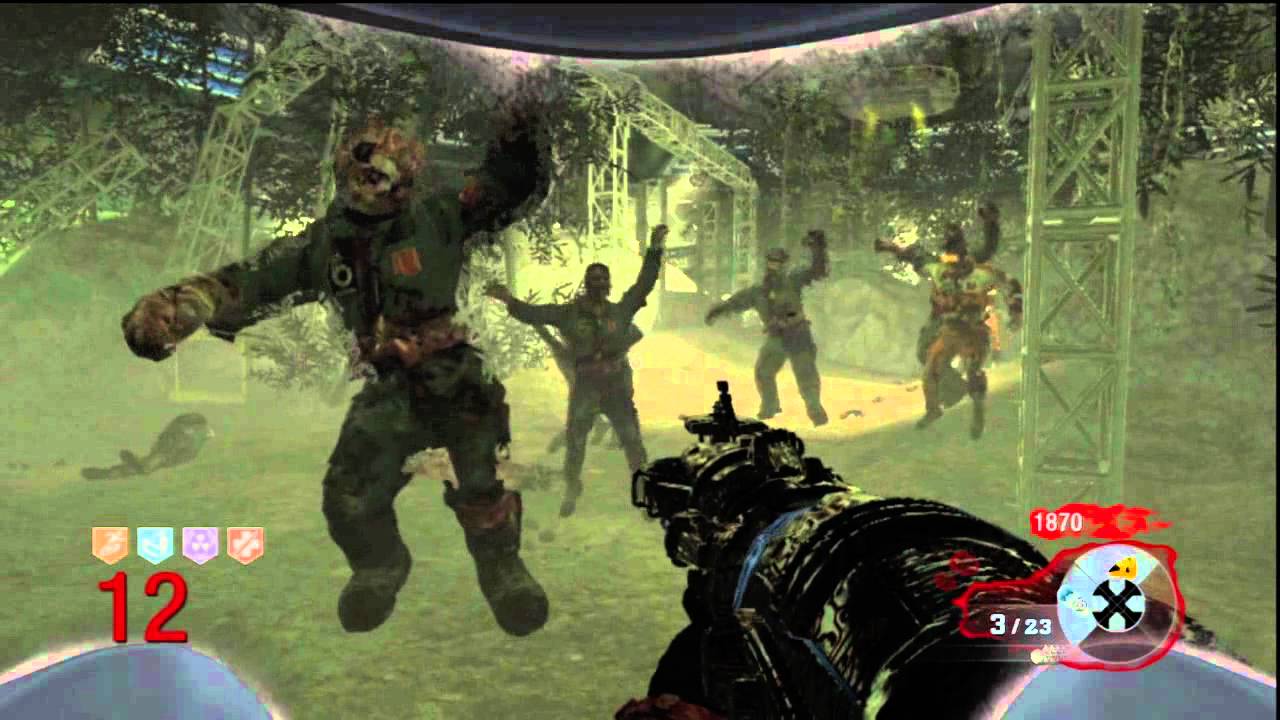 Zombies | Moon | Pack A Punched Wave Gun | Gameplay PS3 [HD]