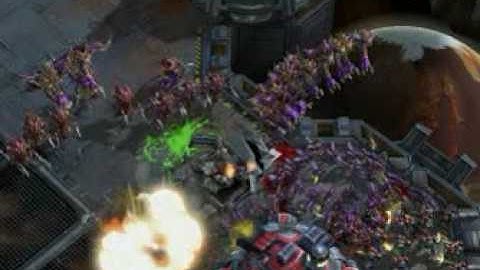 StarCraft II zerg - mutalisk, hydralisk, zerlings combined