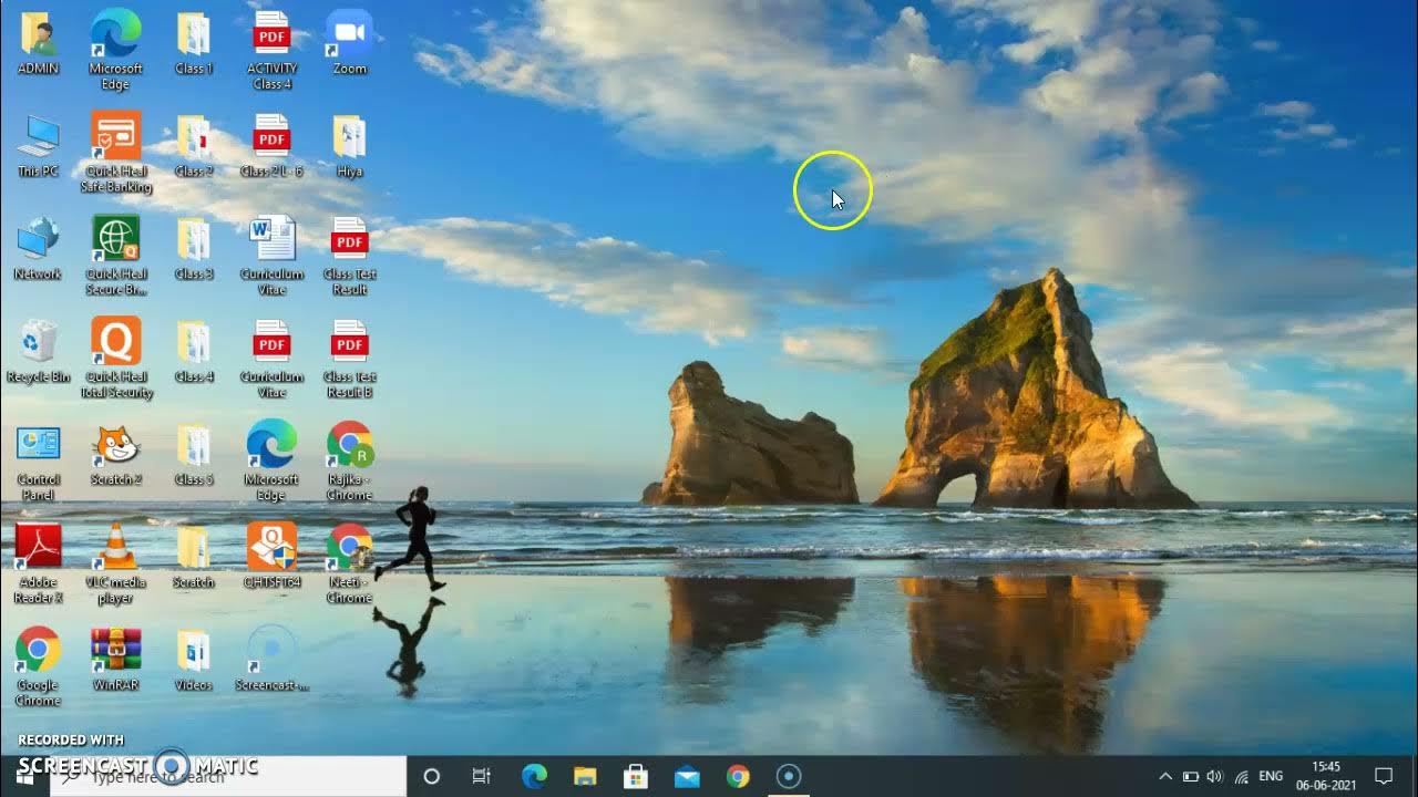 Chapter 2 GUI Operating System - Desktop Management Part 1 - YouTube