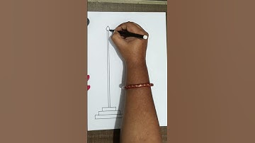 National Flag of India Drawing 🇮🇳 // Indian National Flag Drawing 🇮🇳 #shorts #nationalflag #tiranga
