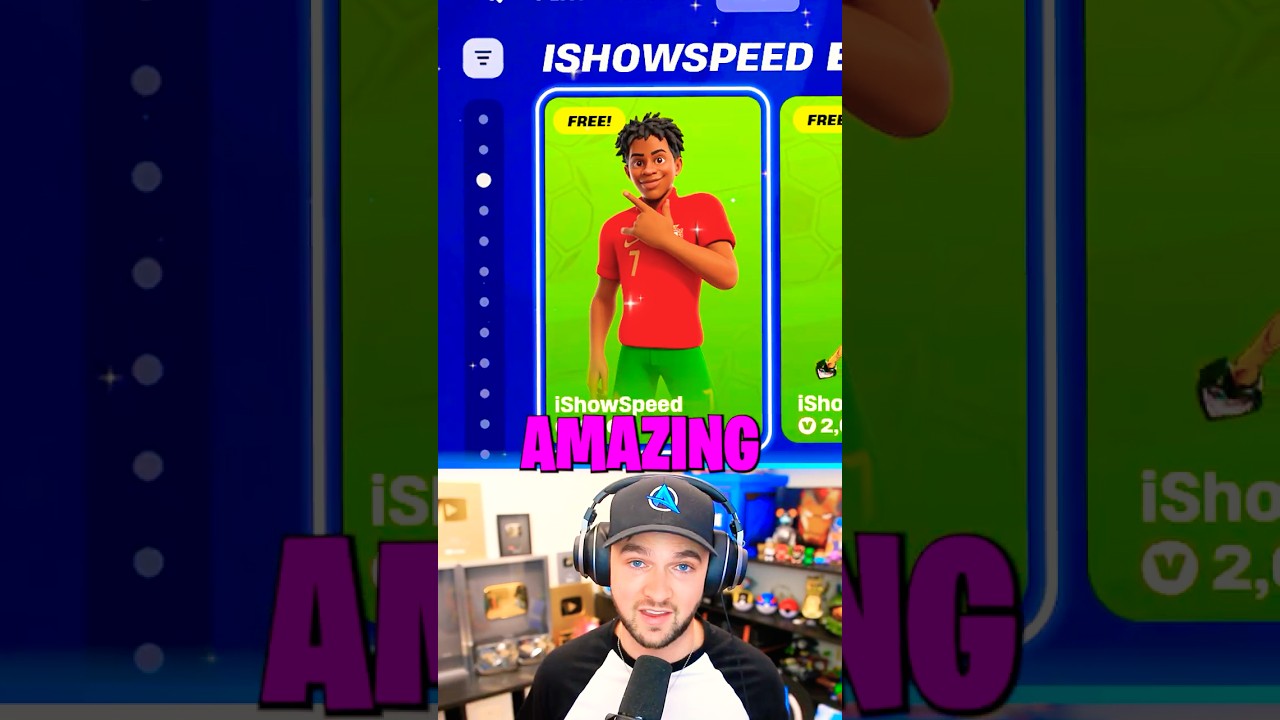IShowSpeed In Fortnite!