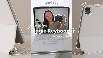 Apple Magic Keyboard (White) iPad 11-inch Unboxing + Set up + Review