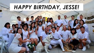 JESSE'S “WHITE CHICKS” ALL-WHITE SURPRISE 30th BIRTHDAY PARTY