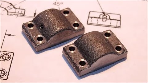 Machining a Model Steam Engine - Part 6 - The Bearing Caps