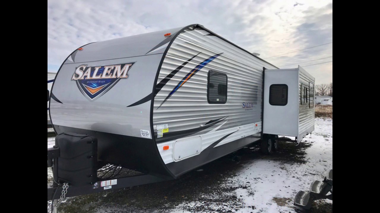 2019 SALEM 27RKSS REAR KITCHEN TRAVEL TRAILER OHIO CAMPER DEALER RV YouTube