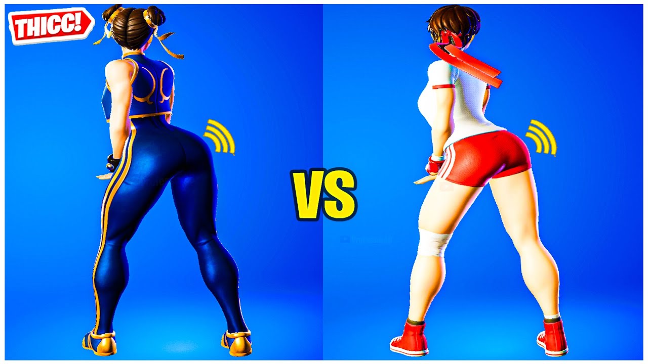 Big ass fortnite chun li cosplay