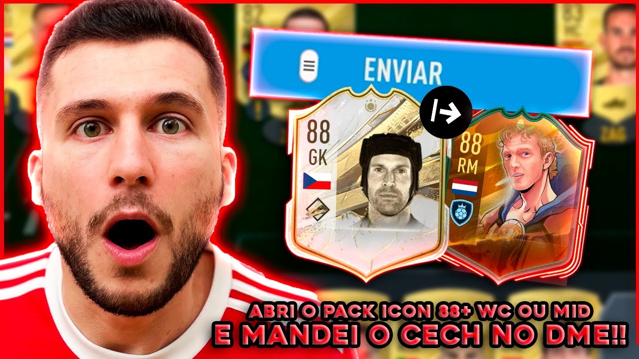 MANDEI O CECH E O KUYT EM UM DME DE ICON, VALEU A PENA? FIFA 23 - UT