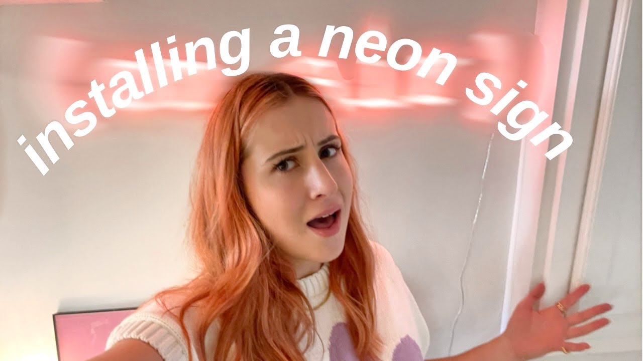 i got a neon sign...