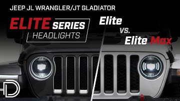 Choosing the Right Headlights for Your Jeep JL/JT - Elite vs Elite Max | Diode Dynamics