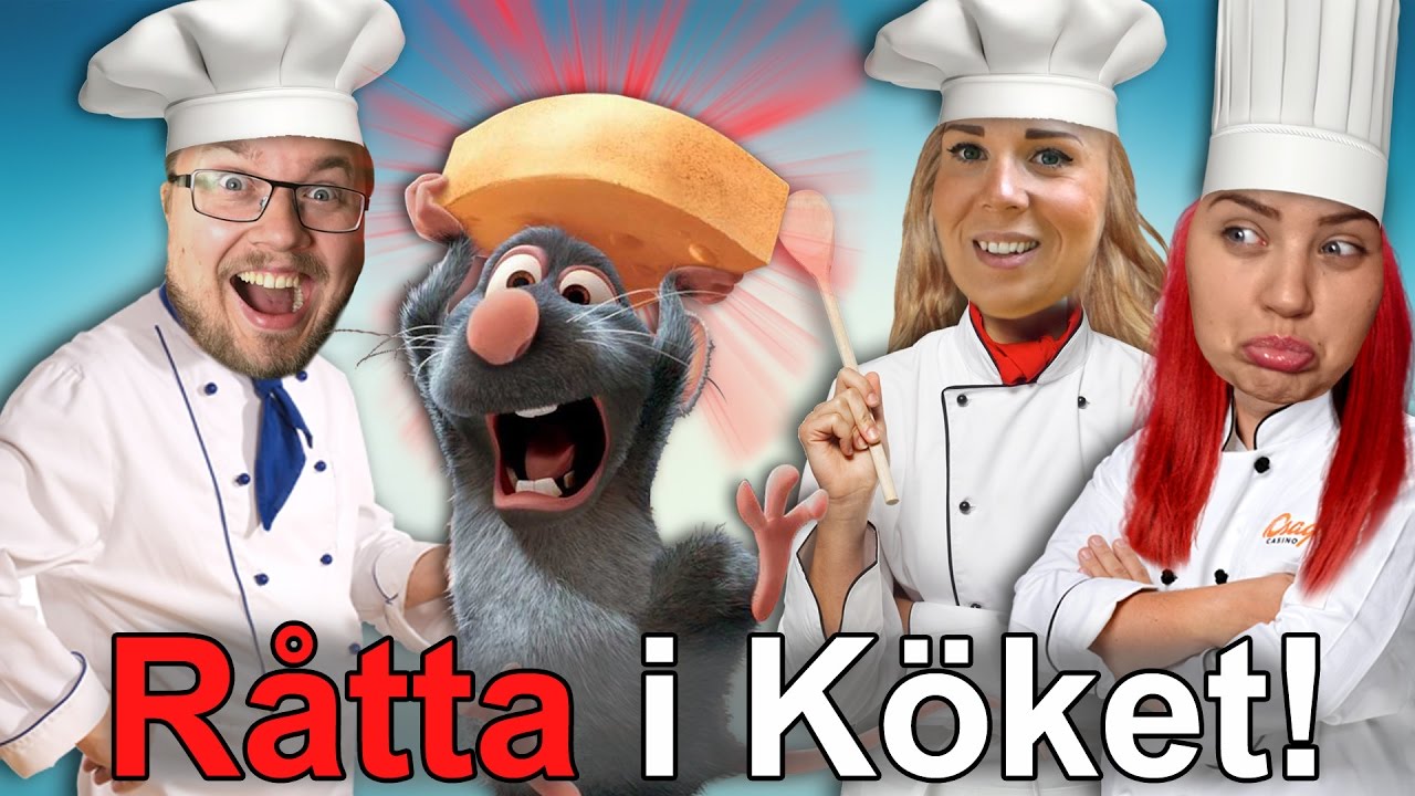 Råtta i Köket!!! - Overcooked Med Ufosxm & KomigenLena