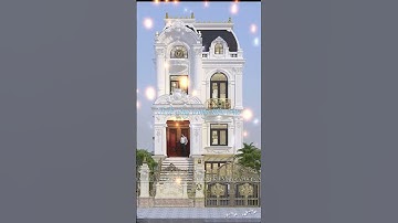 Biệt thự tân cổ điển 3 tầng 1 tum siêu hot tại Bắc Ninh #shorts #nhadep #bietthudep