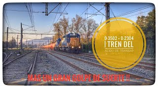 D-3502 + D-2304 | TREN DEL ACIDO | ESTACION HOSPITAL | Y LA SUERTE DE NUESTRO LADO