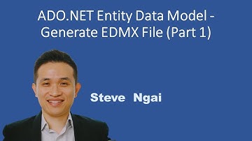 Generate EDMX File with C# in Console App (Part 1)