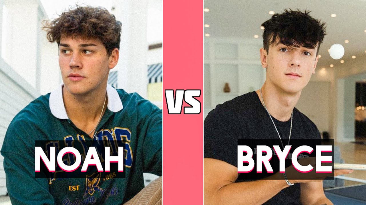 Noah Beck VS Bryce Hall TikTok Dance Battle YouTube