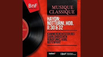 Notturno in C Major, Hob. II:32: I. Allegro moderato