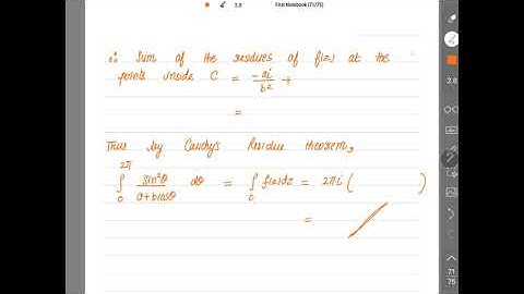 Contour Integration Theoretical Expected Assignment 1