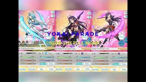 Sao md Yokai Parade under the moon