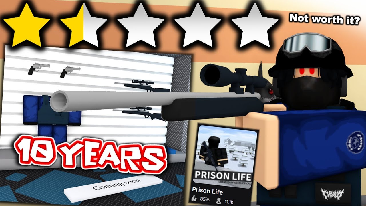 Was The 10 YEAR WAIT Worth It??? Prison Life - Sniper Update (ROBLOX)