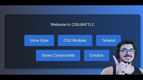 CSS Battle: Comparing Inline Style, CSS Modules, Tailwind, Styled Components, and Emotion in React