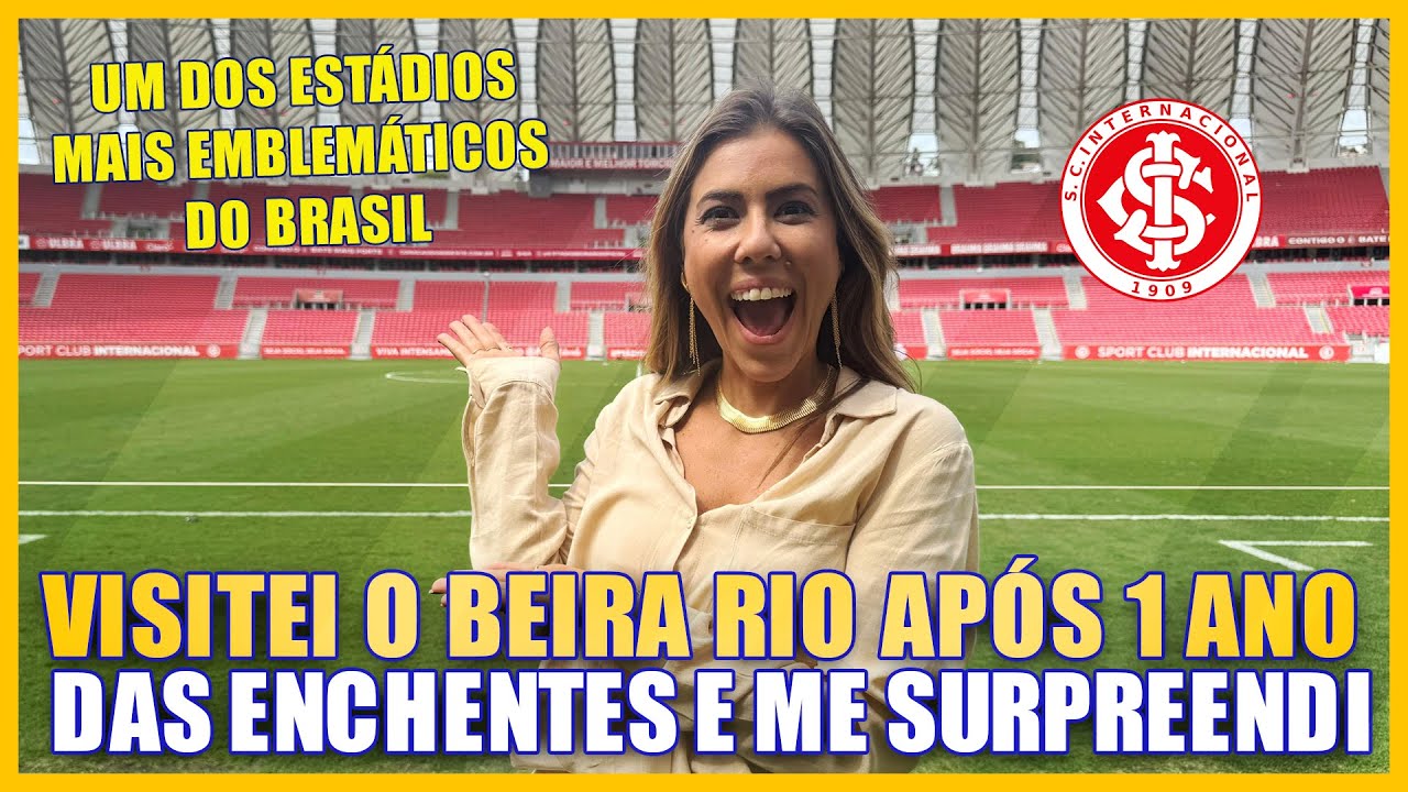 VISITEI O BEIRA RIO APÓS MAIS DE 1 ANO DAS ENCHENTES NO SUL E ME SURPREENDI MUITO