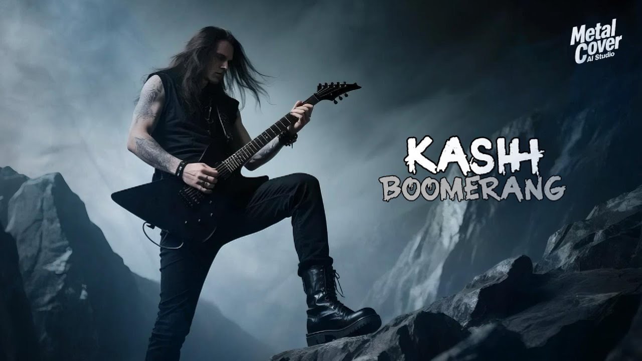 KASIH - BOOMERANG | Metal Cover AI Studio #cover #metalcover