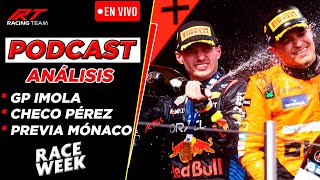 🔴 PODCAST | ANÁLISIS del GP EMILIA ROMAGNA con MAL FIN de SEMANA de CHECO 🔥 PREVIA GP MÓNACO F1