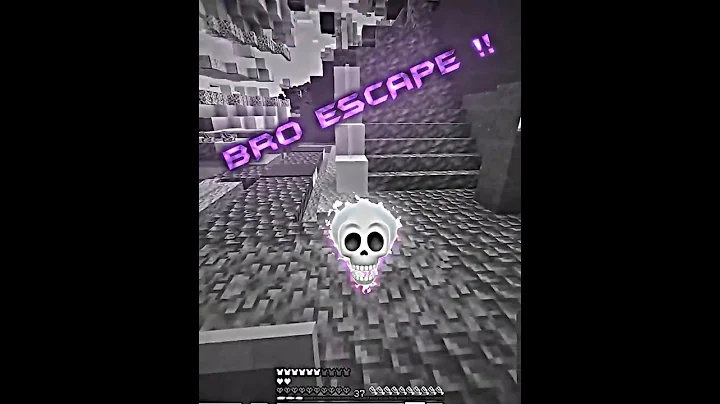 Wemmbu Void Escape..🗿☠️ | Wemmbu Edit | #minecraft #edit #clutch #shorts