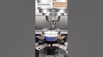 Satisfying Milling CNC Machine #short #satisfying #cnc #cncmachine #metal #asmr #shorts #shortvideo