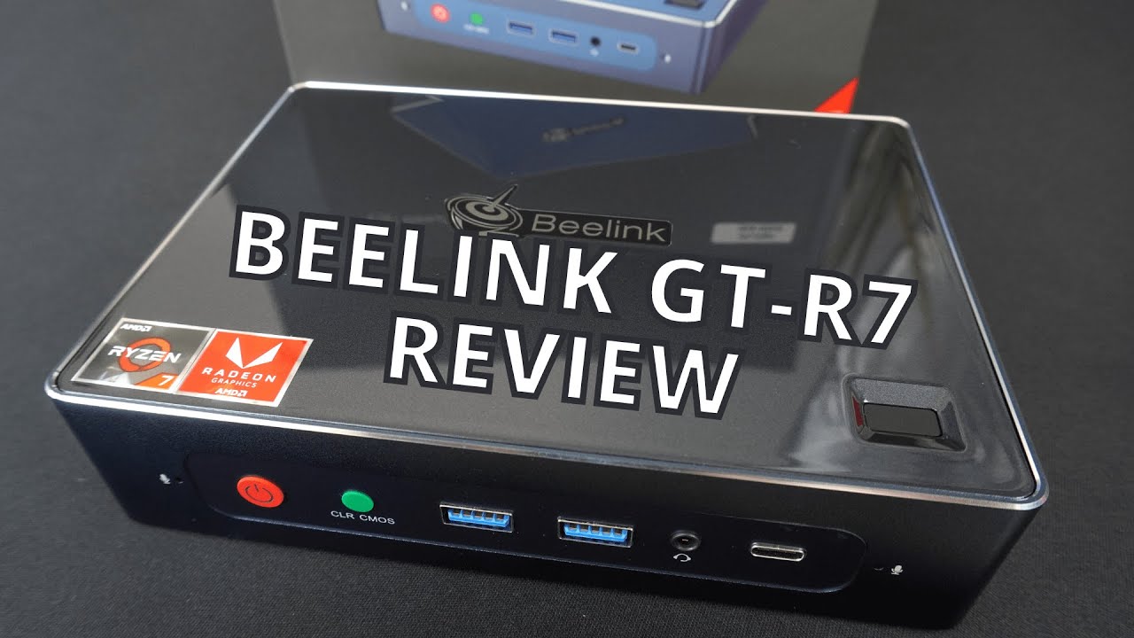 Beelink GT-R 3750H : une version Ryzen 7 du MiniPC