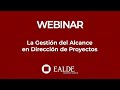 La Gestión del Alcance en Dirección de Proyectos