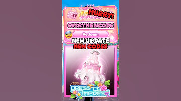 NEW UPDATE TODAY EVERY NEW CODE IN DTI #roblox #dti #dresstoimpress #shorts